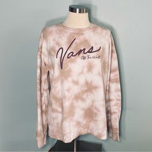 Vans Women’s Tye-dye Crew Neck Sweatshirt SZ L